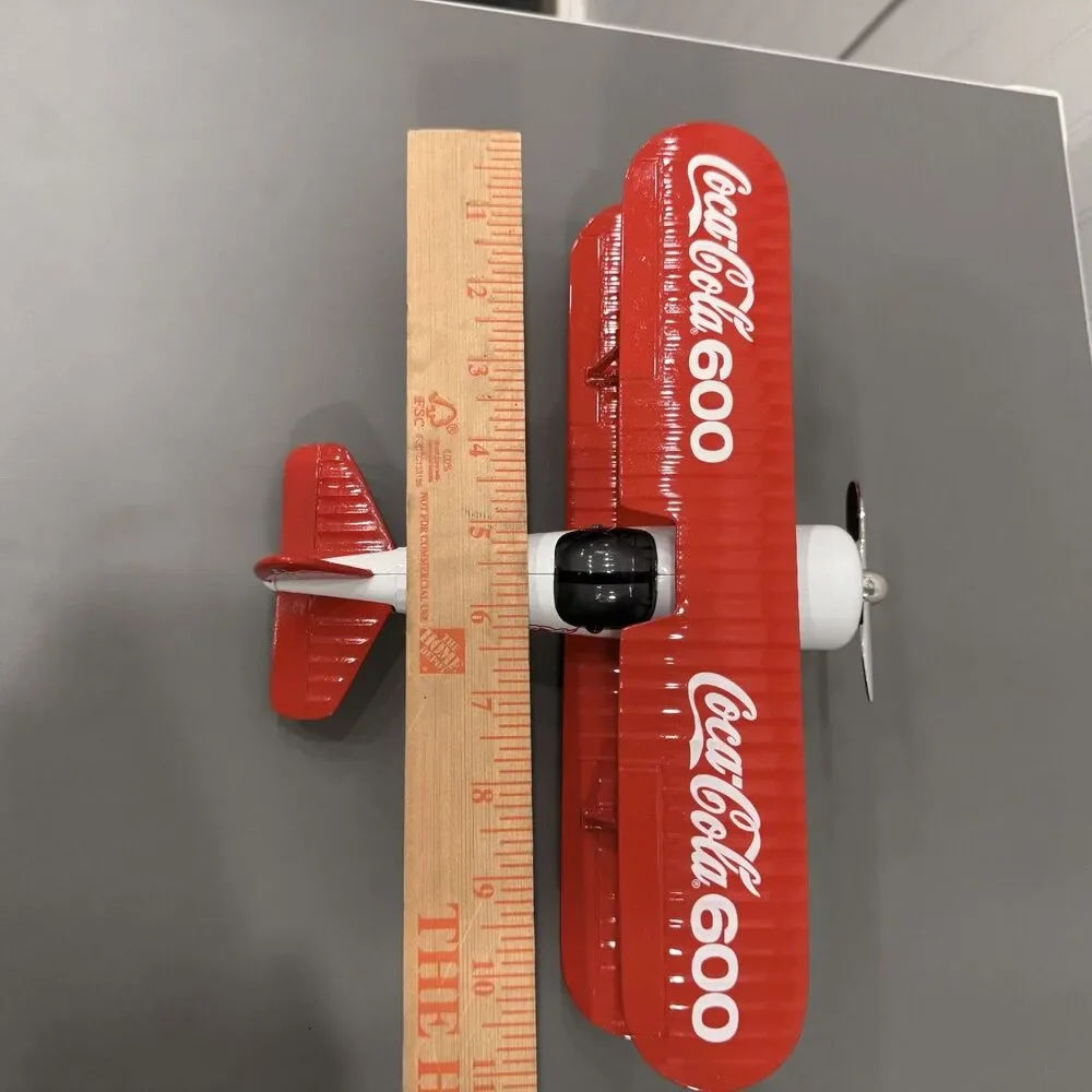 Coca-Cola Military Airplane Diecast Red White Coca-Cola 600 Charlotte 1994